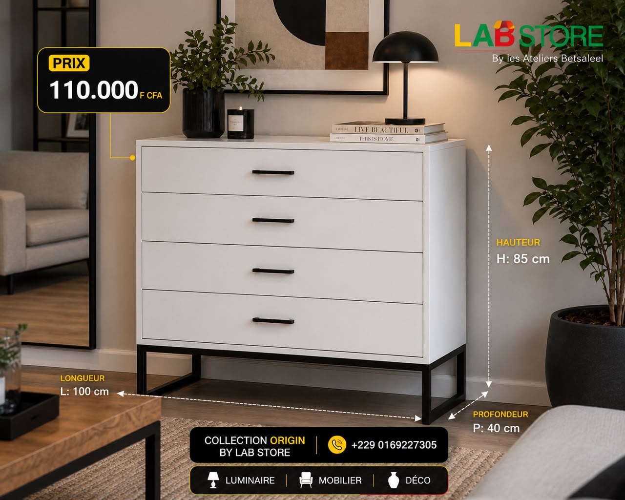Meuble de rangement « Indus »